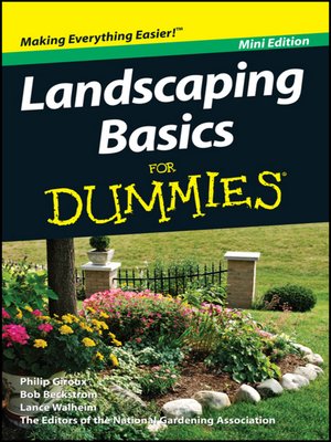 cover image of Landscaping Basics For Dummies